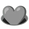 🕳 Эмодзи «grey» для Telegram