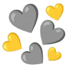 💛 Эмодзи «grey» для Telegram