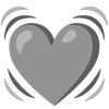 💓 Эмодзи «grey» для Telegram