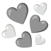 🩶 Эмодзи «grey» для Telegram