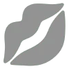 💋 Эмодзи «grey» для Telegram