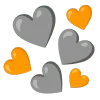 🧡 Эмодзи «grey» для Telegram