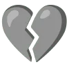 💔 Эмодзи «grey» для Telegram