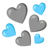 🩵 Эмодзи «grey» для Telegram