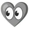 👀 Эмодзи «grey» для Telegram