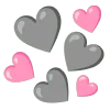 🩷 Эмодзи «grey» для Telegram