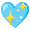 💖 Эмодзи «light blue» для Telegram