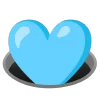 🕳 Эмодзи «light blue» для Telegram