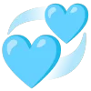 💞 Эмодзи «light blue» для Telegram
