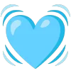 💓 Эмодзи «light blue» для Telegram