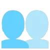 👥 Эмодзи «light blue» для Telegram