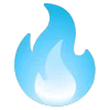 🔥 Эмодзи «light blue» для Telegram
