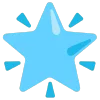 ⭐️ Эмодзи «light blue» для Telegram
