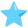 ⭐️ Эмодзи «light blue» для Telegram