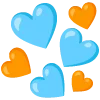 🧡 Эмодзи «light blue» для Telegram