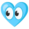 👀 Эмодзи «light blue» для Telegram