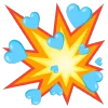 💥 Эмодзи «light blue» для Telegram