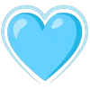 💗 Эмодзи «light blue» для Telegram