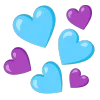 💜 Эмодзи «light blue» для Telegram