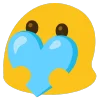 Стикерпак light blue для Telegram