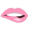 Стикер 61 🤠 Pink - розовые эмодзи