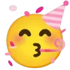 Стикер 6 🤠 Pink - розовые эмодзи