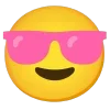 Стикер 15 🤠 Pink - розовые эмодзи