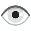 👁 Эмодзи «white» для Telegram