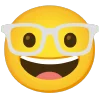 🤓 Эмодзи «white» для Telegram
