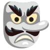👺 Эмодзи «white» для Telegram