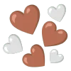 🤎 Эмодзи «white» для Telegram