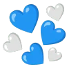 💙 Эмодзи «white» для Telegram