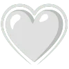 ❤️‍🔥 Эмодзи «white» для Telegram