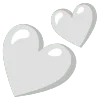 💕 Эмодзи «white» для Telegram