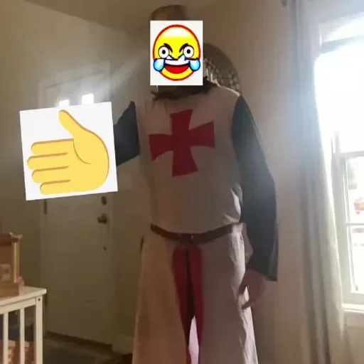 😂 Стикер «Рыцари» для Telegram
