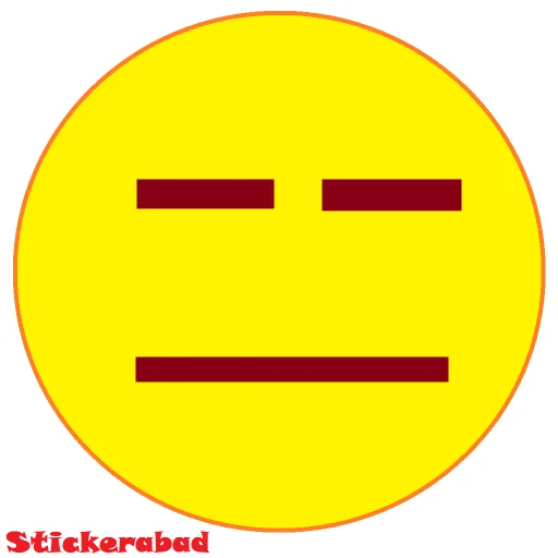 😑 Стикер «Emojilar 2» для Telegram