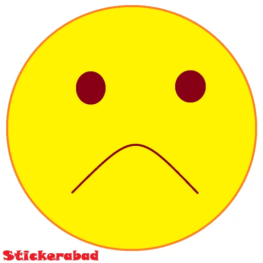 ☹️ Стикер «Emojilar 2» для Telegram