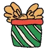 Стикер 22 🎁 Emojimas - новогодние эмоджи