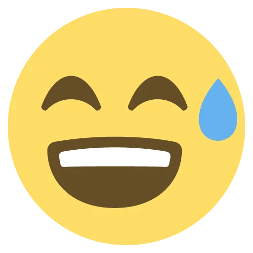 😅 Стикер «emojione 2.2.7» для Telegram