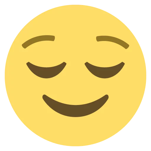 😌 Стикер «emojione 2.2.7» для Telegram