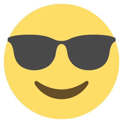 😎 Стикер «emojione 2.2.7» для Telegram