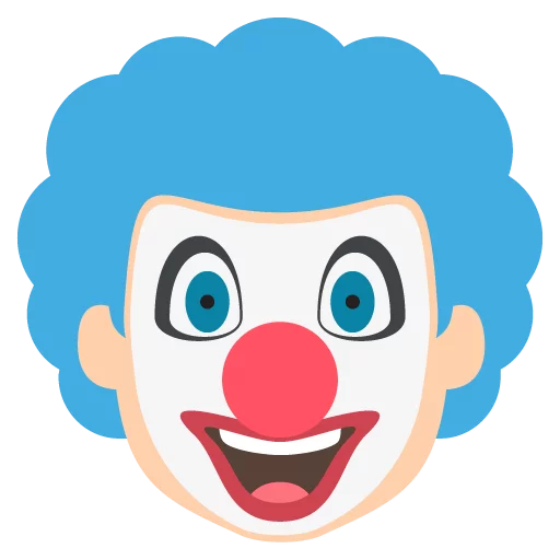 🤡 Стикер «emojione 2.2.7» для Telegram