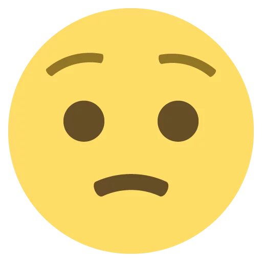 😟 Стикер «emojione 2.2.7» для Telegram