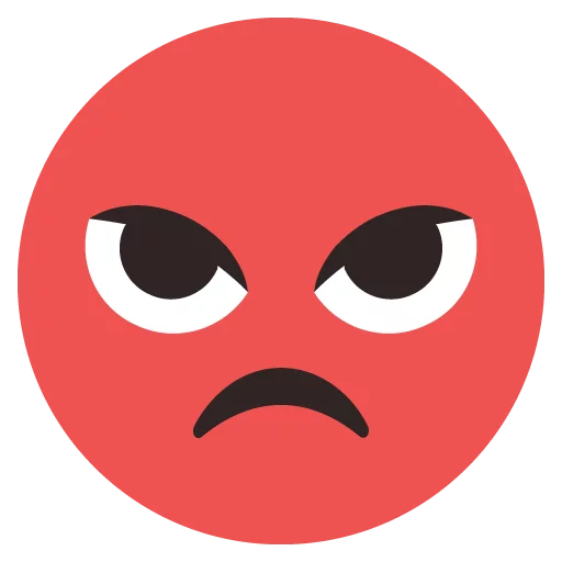 😡 Стикер «emojione 2.2.7» для Telegram