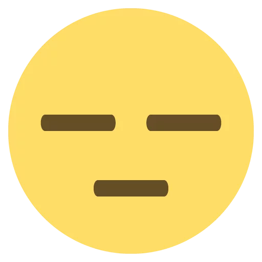 😑 Стикер «emojione 2.2.7» для Telegram