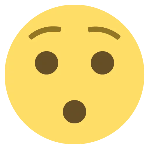 😯 Стикер «emojione 2.2.7» для Telegram