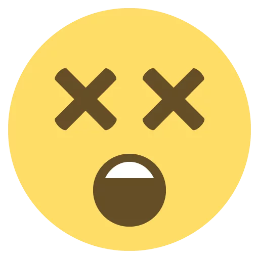 😵 Стикер «emojione 2.2.7» для Telegram