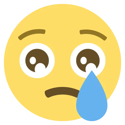 😢 Стикер «emojione 2.2.7» для Telegram