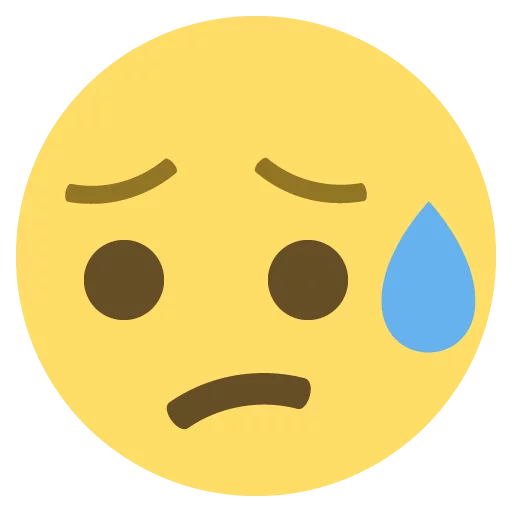 😥 Стикер «emojione 2.2.7» для Telegram