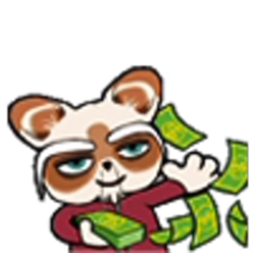 Стикерпак Мастер Шифу Master Shifu для Telegram